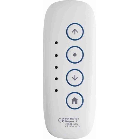 Trasmettitore Telecomando Radiocomando Tx 5 Canali Bianco CAME WAGNER 5 001YE0102