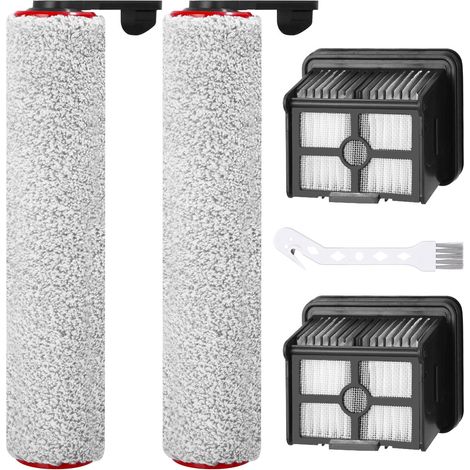 Accessori per aspirapolvere H12 Pro Wet and Dry, pezzi di ricambio: filtro per aspirapolvere, 2 spazzole rotanti, 2 filtri HEPA, 1 spazzola di pulizia per aspirapolvere H12 Pro (1/5)
