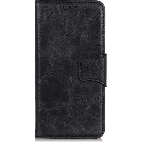 Étui portefeuille pour Samsung Galaxy Note 10 - Noir - Coque avec rangement cartes (1/5)