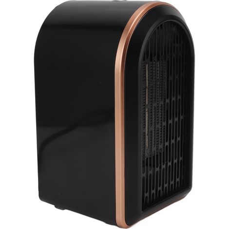 Radiateur soufflant vertical PTC céramique portable pour maison chauffage électrique 220V‑240V Noir Gris (1/5)