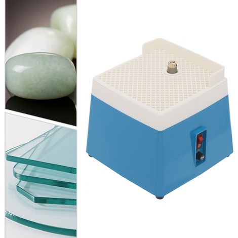 YISSALE-Elektrische Mini-Schleifmaschine für Glas und Keramik - vielseitiges Polierwerkzeug für Buntglas, Jade, Stein und harte Materialien, ideal für Haushalt, Werkstatt, Handwerkskurse und Fabrik, k (1/5)