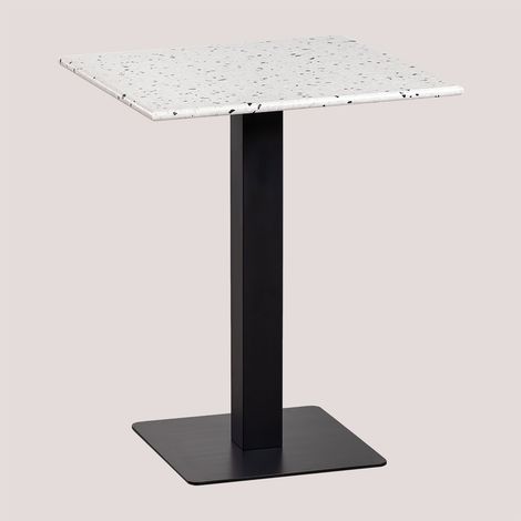 Tavolo Bar Quadrato in Terrazzo (60x60 cm) Praline SKLUM            