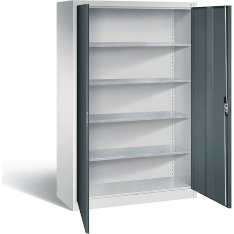 C+P Werkzeugschrank Acurado, H1950xB1200xT500mm, Front Anthrazitgrau, Korpus Lichtgrau (8931-00) (1/5)