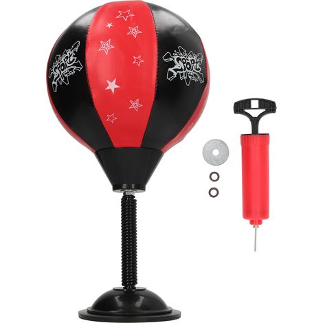 Sac de frappe de bureau anti-stress - Punching ball pour adulte et enfant, jouet de bureau pour défoulement et boxe (1/5)