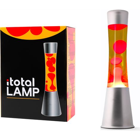 iTotal - Lava Lamp - Yellow and Red - 40 cm (1270422)