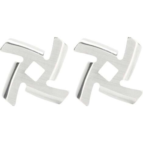 cuchillas para picadora de carne de acero inoxidable 304, accesorio para picadora de alimentos tipo 5/B, herramienta de cocina (picadora de carne tipo B)