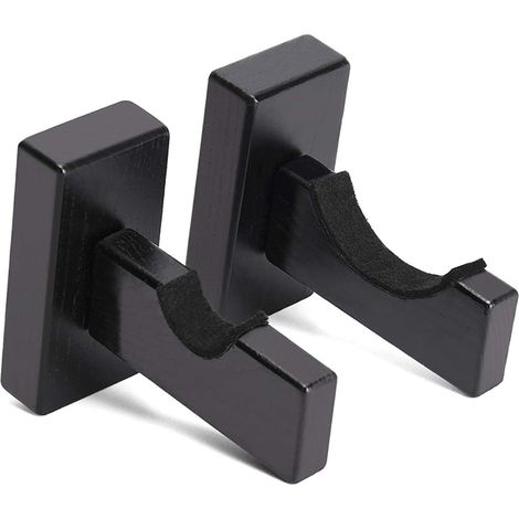 Support Murale Pour Baton De Baseball - Bois Naturel - Fixation Horizontale - Pour Baton De Baseball Ou Softball - 1 Lot (1/5)