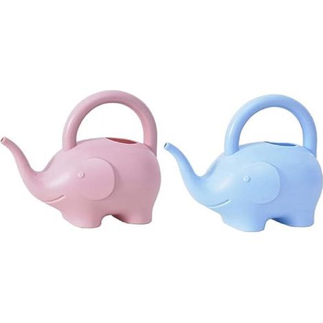 Arrosoir - 1 L - Forme D'Éléphant - En PE - Pour Plantes Intérieures Et Extérieures - 2 Pièces (1/5)