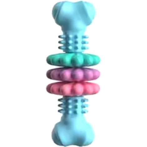 Jouets pour animaux de compagnie, os à mâcher pour chiens, os charnus, morceaux de viande variés, ensemble de jouets à mâcher résistants aux morsures, fournitures pour chiens en forme d'os A (1/5)