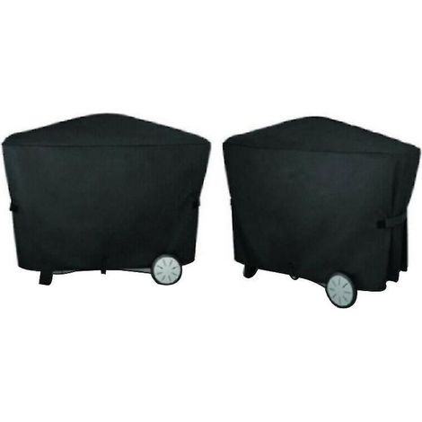 Housse imperméable et résistante aux UV pour barbecue portable Weber Q3000 et Q2000 - 112,4 x 64,1 x 95,6 cm (1/4)