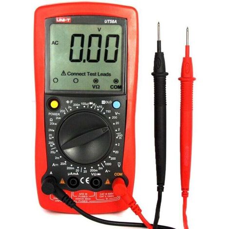 Digitales Multimeter, digitales Präzisionsmultimeter mit automatischer Umschaltung, hydraulisches Amperemeter