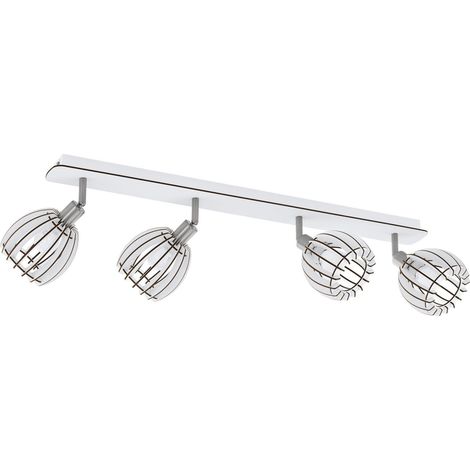 Plafonnier Cossano-Spot, lampe de plafond 4 flammes, applique murale (1/2)