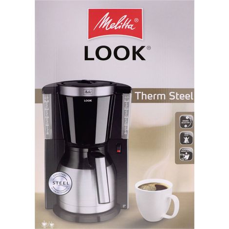 [GEBRAUCHT] B-Ware Melitta Look Iv Melitta Look Iv K Kaffeemaschine Fassungsvermögen 8 Isolierkanne