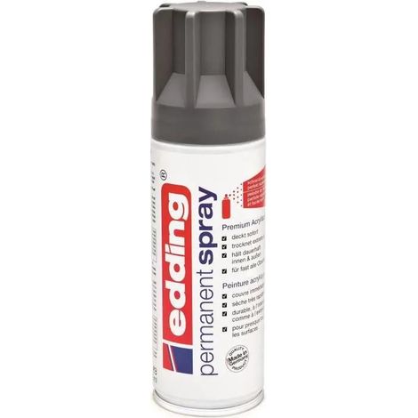Innenfarbe edding 5200 grau anthrazit 200 ml matt