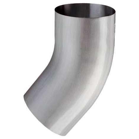 GRÖMO ALU Rohrbogen ALUMINIUM 40° ø87 mit Einzug, 84017 (1/2)