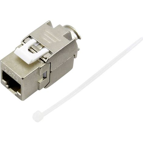 TRU COMPONENTS Connettore RJ45, CAT 6a 93038C362 Giunto dritto Numero di poli 8 Metallo 1 pz. (1/2)