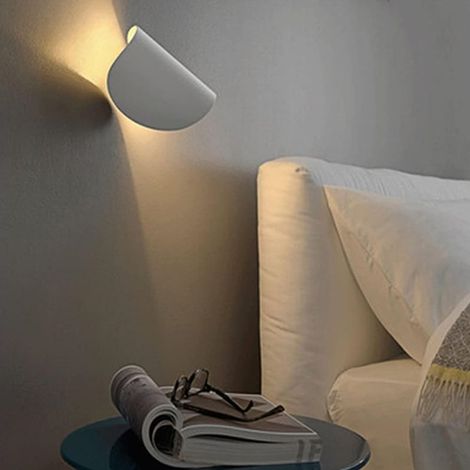 TRADE SHOP - Applique Da Parete Bianco In Metallo Lampada Attacco G9 Design Moderno Ip20 32750 - (1/5)