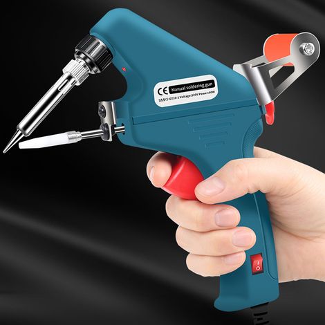 Fer à souder portatif 60W, Machine d'alimentation automatique en étain, outil de soudage électronique pour les réparations à domicile, bricolage (1/5)