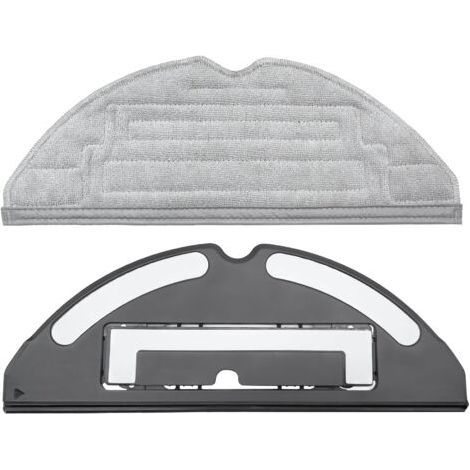 BUNTHAUS Chiffons de nettoyage avec support accessoires pour Roborock S8/S8 +/S8 Pro Ultra/S7/S7 Maxv/S7 Maxv Ultra/S7 Max Ultra/S7 Pro Ultra, aspirateur robot pièces de rechange pour Chiffons (1/5)