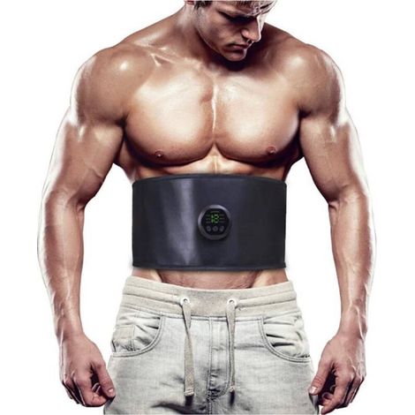 Ceinture Abdominale 6 Modes D'entraînement électrique Amincissant Massage