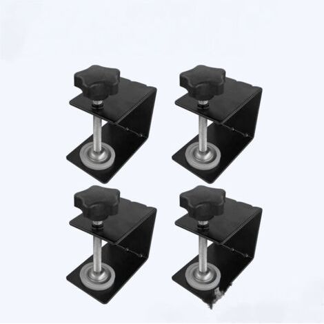 4 Pièces Serre-Joints en C Robustes en Acier Inoxydable 304, pour Serre-joints, Pinces et Tendeurs, Outils de Travail du Bois