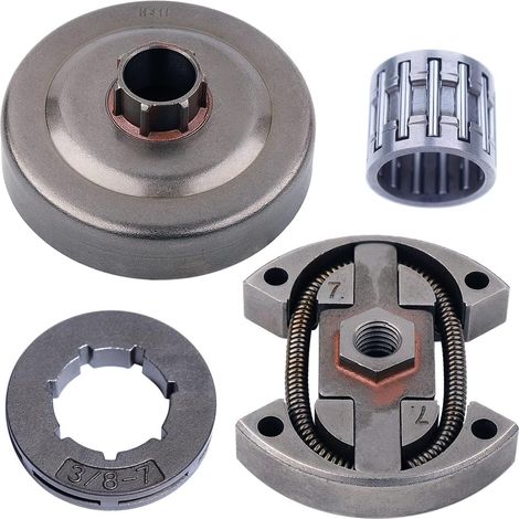 Kit de roulement à aiguilles pour pignon de jante de tambour d'embrayage 3/8"-7T pour Husqvarna 55 Rancher 50, tambour d'embrayage, ensemble d'embrayage, pignon de jante, roulement à aiguilles.
