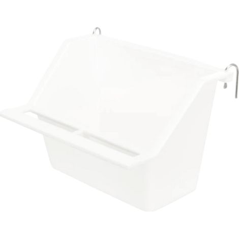 Ciotola in plastica per pappagalli  Mangiatoia e abbeveratoio per uccelli  200 ml (1/2)