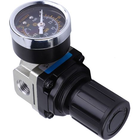 AR2000-02 G1/4" Luftfilterkompressor - einstellbares Druckminderungsventil (1/5)