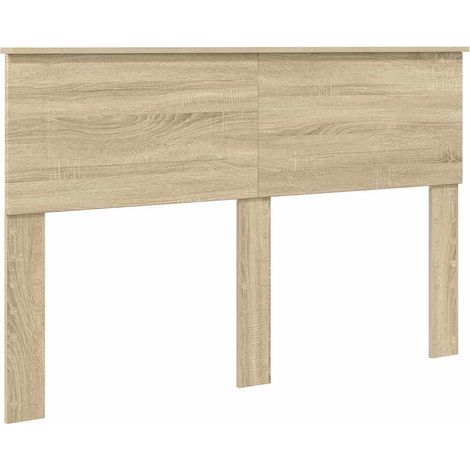 Tête de lit,Décoration murale Chêne Sonoma 140 cm Bois d'ingénierie CFW431621 (1/5)