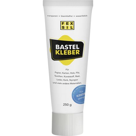 FEXSIL Bastelkleber 250 ml transparent ohne Lösungsmittel