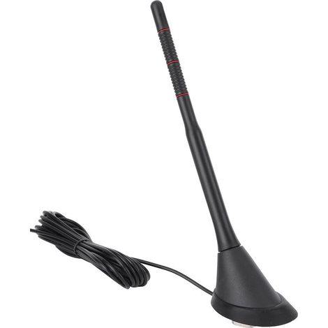 Antenna DAB + FM for car Waterproof Materials ABS + PVC Gain 15db easy installation 12V Compatible autoradios (1/5)