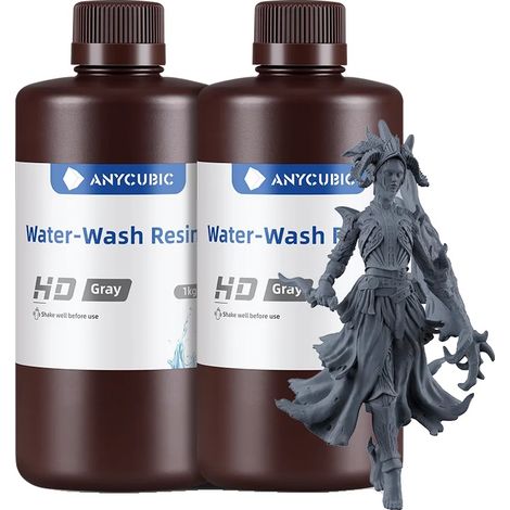Resina lavable con agua, alta precisión, bajo olor. (1/2)