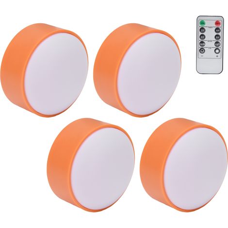 Lanterne LED Citrouille Halloween - Télécommande 10 Touches - Minuterie 2/4/6/8 H - Accroche En Bas - 4 Pièces (1/5)