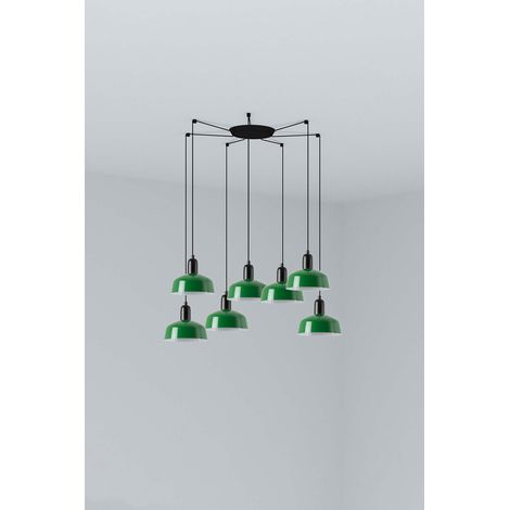 TATAWIN S metal 7L Colgante verde