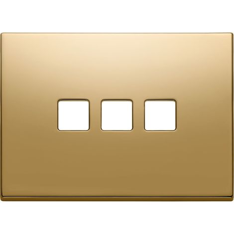 VIMAR - 22683.3.82 3Mx3 Flachgoldplatte