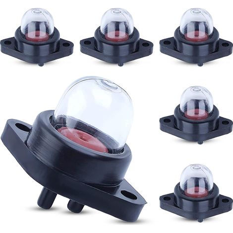 (6 Pices) Haishine Ampoule D'amorage Universelle Pour Stihl/wood Eater/mcculloch//ryobi/husqvarna/echo Carburateur Scie Tondeuse (1/5)