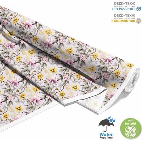 TISSUS DÉCORATIFS D'EXTÉRIEUR OXFORD - Motif Fleurs I DX5404 (1/5)