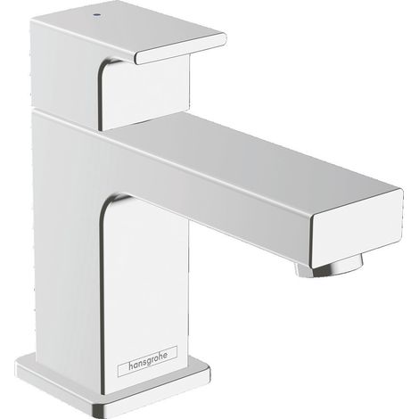 Hansgrohe Vernis Shape - Grifo de agua fría para lavabo, EcoSmart, cromo 71592000 (1/5)