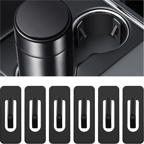 Reductor de portavasos de 6 piezas - accesorios para automóviles para SUV con restricción de vasos de agua