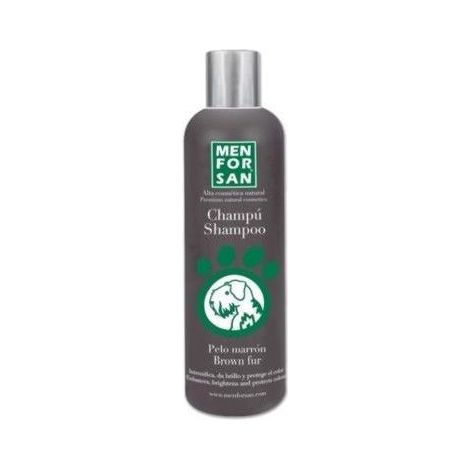 Champú MENFORSAN 300ml intensificador del color (Marrón, Negro o