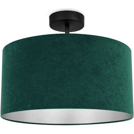 LÁMPARA DE TECHO, PLAFÓN, PANTALLA, CROMO, TERCIOPELO, SELECCIÓN, LED
