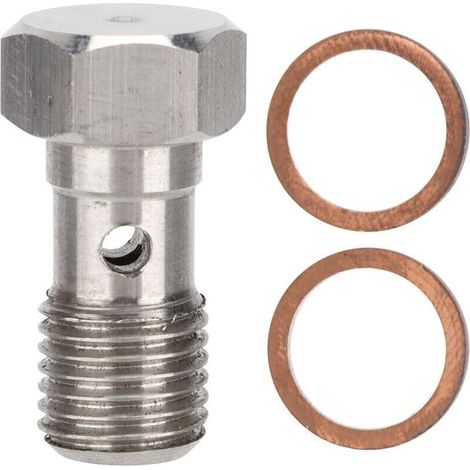 Banjo Adapter, 25 mm long, corrosion-resistant Banjo brake mounting adapter for cars (1/3)