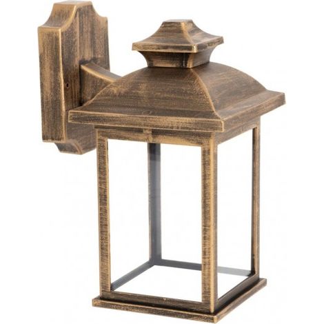 Applique alcandia 1xe27 oro antico ip44 policarbonato 31x17x22,3 cm (1/2)
