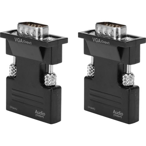 Convertisseur HDMI VGA 1080P avec Câble pour PC et Moniteurs (1/5)