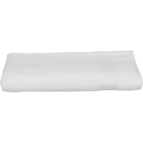 Asciugamano in spugna 450g Colore bianco 100x150cm