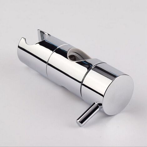 Support de Douche. 22MM à Diamètre Réglable.Chromé + Conception ABS Support Douchette. Installation Simple. Adapté à la Barre de Douche(tube plaqué de 22 mm de diamètre) (1/5)