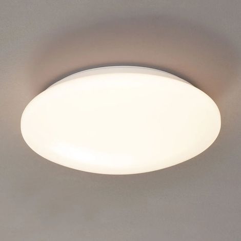 [GEBRAUCHT] B-Ware Reality Leuchten Deckenlampe Deckenleuchte Led Pollux Weiß Bewegungsmelder ø27cm