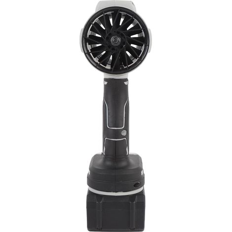 Souffleur de feuilles sans fil compact 130 000 tr/min, mini ventilateur électrique portatif à jet d'air avec chargeur et batterie 21,8 Ah, compatible avec clavier et voiture (prise UE). (1/5)