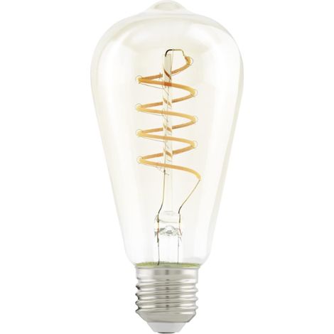 Gelbe LED Tropfenlampe - E27 4 W 2200K - Eglo