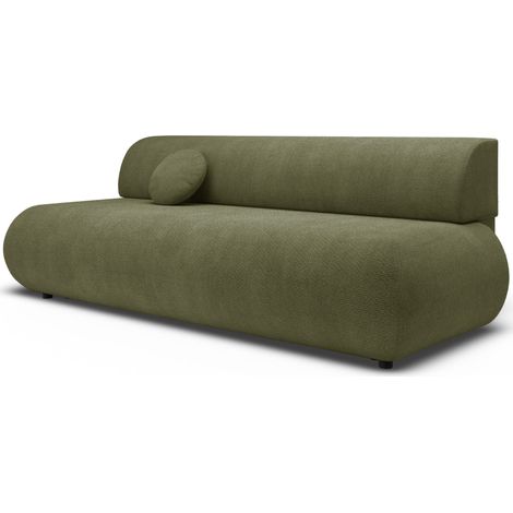 Selsey Armone – 3-Sitzer Sofa mit Schlaffunktion, Chenille, Olivgrün (1/5)